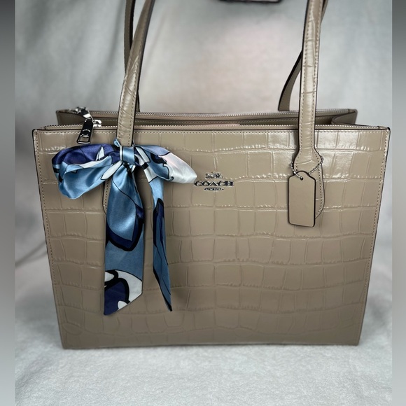 Coach Alligator tote and Wallet. NWT - Picture 5 of 14